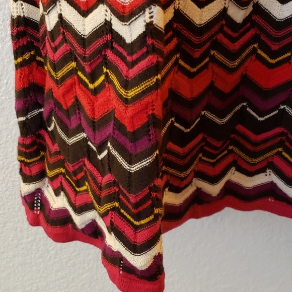 a.n.a Short Sleeved Varigated Sweater Dress Size M - Picture 6 of 8